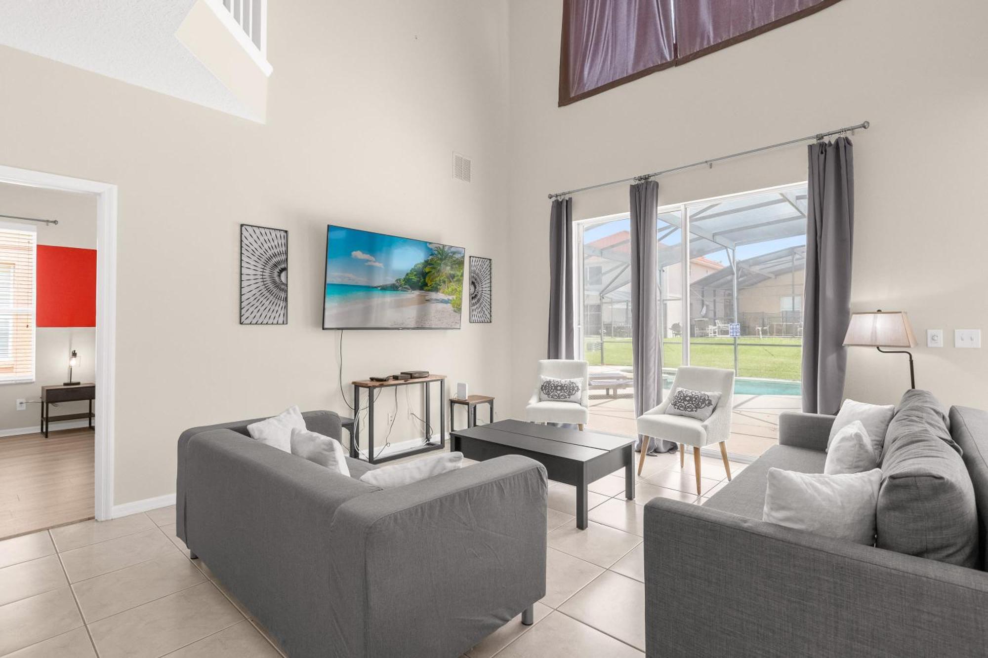 Large Spacious Home W Private Pool & Hot Tub Davenport Zewnętrze zdjęcie